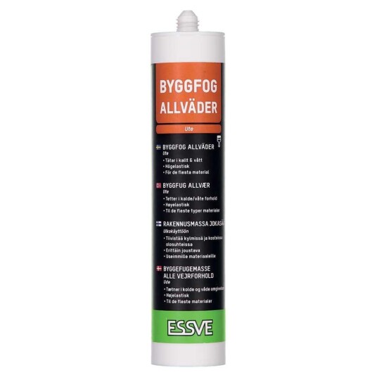 Essve Byggfug Allvær Transparent 300ml (12)) Essve Byggfug Allvær Transparent 300ml (12))