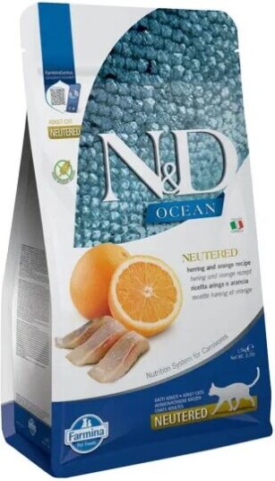 Farmina N&D Ocean Cat Herring Neutered 1.5 kg