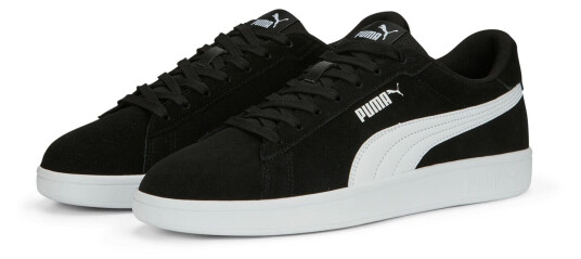 Puma Smash v2, sneaker unisex 38 Puma Black-Puma Whit