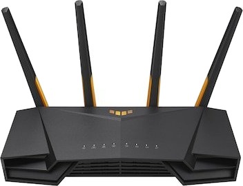 Asus TUF Gaming AX3000 V2 Trådløs Ruter Wi-Fi 6 Dobbelbånd Sort/Oransje