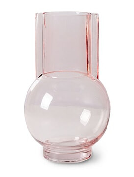 Glass vase Sundae rosa