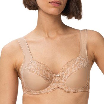 Triumph BH Modern Lace Cotton W02 Beige D 100 Dame Triumph BH Modern Lace Cotton W02 Beige D 100 Dame
