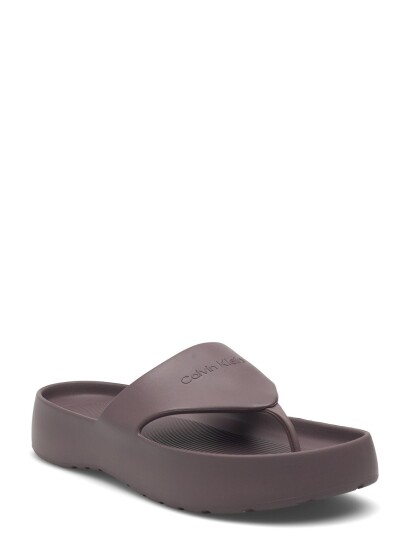 Calvin Klein One Piece Eva Flip Flop Thong Purple 37