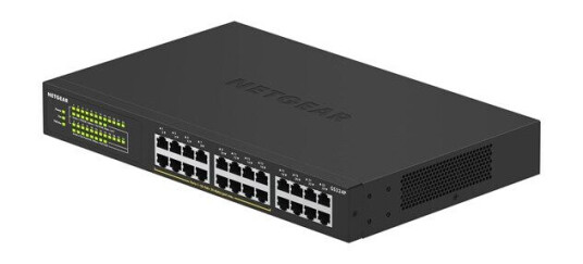 Netgear GS324P 24-Port Gigabit Ethernet Unmanaged Switch with 16-Ports PoE+ (190W) (606449144802)