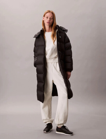 Calvin Klein Jeans Essential Midweight Long Puffer Black XXS