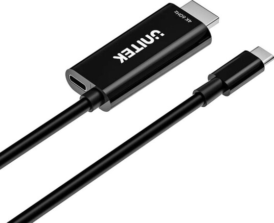 Unitek Usb C To Hdmi 4K@60Hz Cable With Usb C Pd 100W Port