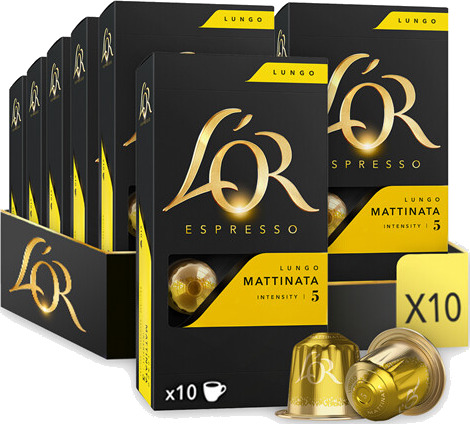L'OR Lungo 5 Mattinata - 10 capsules L'OR Lungo 5 Mattinata - 10 capsules
