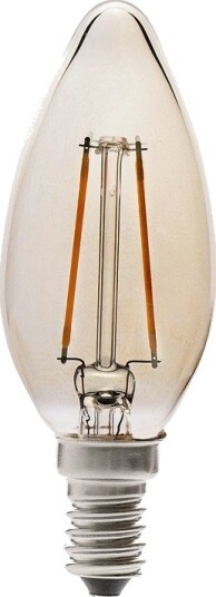 V Tac E14 4W LED kronepære Filament røyket glass ekstra varm Dimbar : Ikke dimbar Kulør : Ekstra varm V Tac E14 4W LED kronepære Filament røyket glass ekstra varm Dimbar : Ikke dimbar Kulør : Ekstra varm
