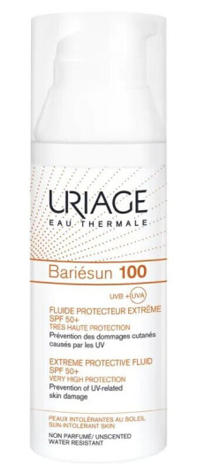 Uriage Sun Extreme Protective Fluid SPF50+ 50 ml Solkrem Uriage Sun Extreme Protective Fluid SPF50+ 50 ml Solkrem