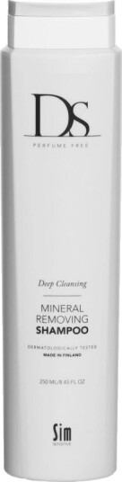 Sim Sensitive Mineral Removing Shampoo 250ml - Parfymefri, Glansfull og Fuktighetsgivende