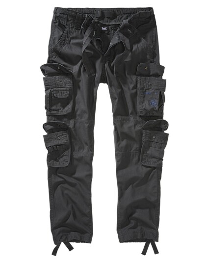 Brandit Pure Vintage Cargo Bukser   Slim Grå