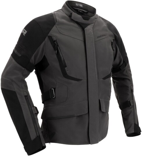 Richa Cyclone 2 Gore-Tex vanntett Motorsykkel Tekstiljakke 2XL Svart Grå Richa Cyclone 2 Gore-Tex vanntett Motorsykkel Tekstiljakke 2XL Svart Grå