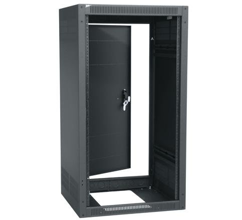 MIDDLEATLANTIC ERK-2125 - ERK Series Economic Standalone Rack w Rear Door 21RU 25"" Depth