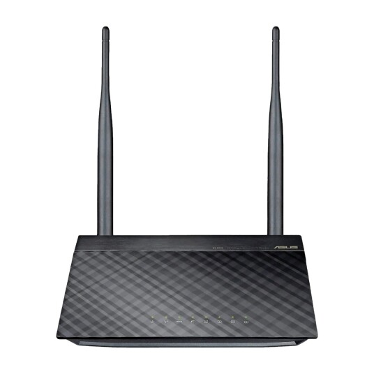 Asus RT-N12E Trådløs Ruter med 4-Portssvitsj og 300 Mbps 2,4 GHz