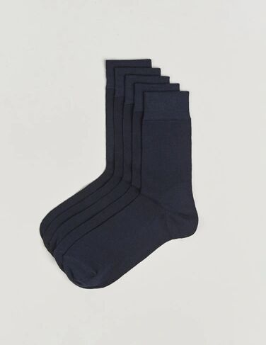 Bread & Boxers 5-Pack Socks Dark Navy Bread & Boxers 5-Pack Socks Dark Navy