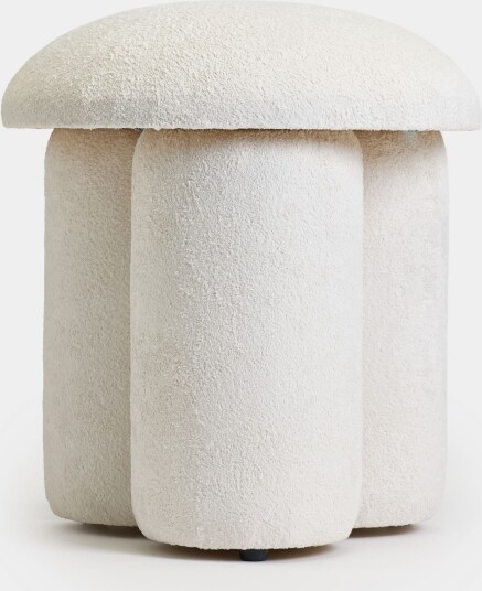 Vynor sittepuff 45 cm rund Hvit Vynor sittepuff 45 cm rund Hvit