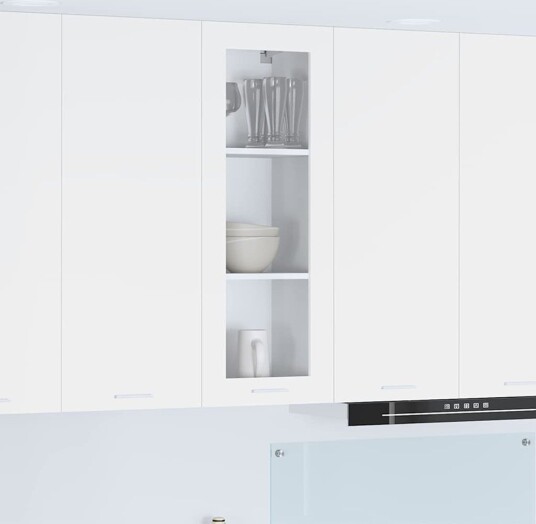  Hengende skap med dør Riga Hvit 40 x 31 x 100 cm Konstruert tre