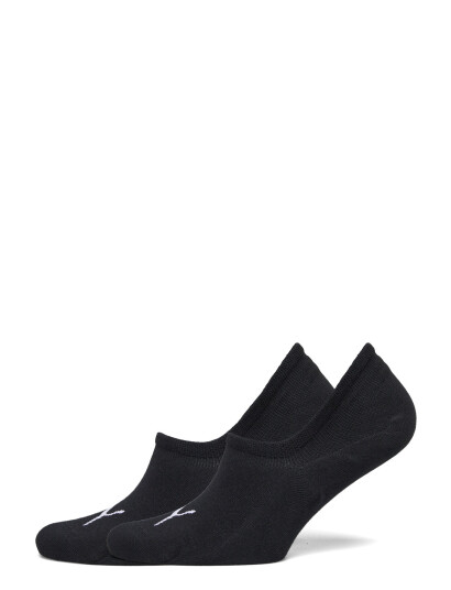 Puma Unisex Høy Cut Sokker 2P Svart Str 43-46