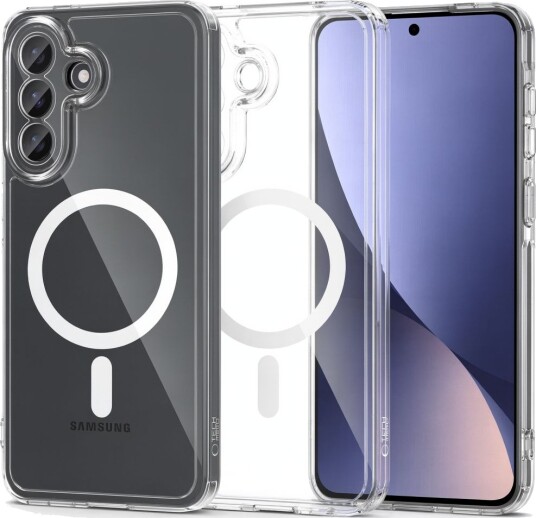 Tech-Protect Flexair Magnetisk Hybriddeksel til Samsung Galaxy A27 5G - Vanntett Gjennomsiktig Tech-Protect Flexair Magnetisk Hybriddeksel til Samsung Galaxy A27 5G - Vanntett Gjennomsiktig