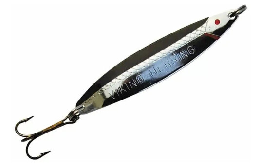 Wiggler Viking Herring - Sølv/svart - 22g Wiggler Viking Herring - Sølv/svart - 22g