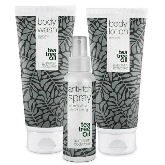 Australian Bodycare Anti-Itching Body Kit 2 x 200 ml + 100ml Gaveeske