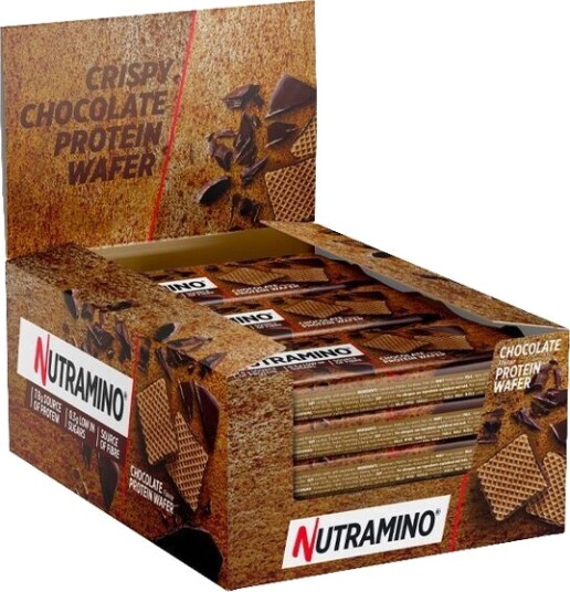 Nutramino 12 X Nutra Go Protein Wafer, 39 G, Chocolate
