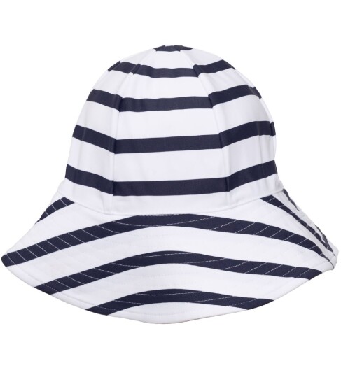 Petit Crabe White/Blue Frey Solhat 0-2 år Petit Crabe White/Blue Frey Solhat 0-2 år