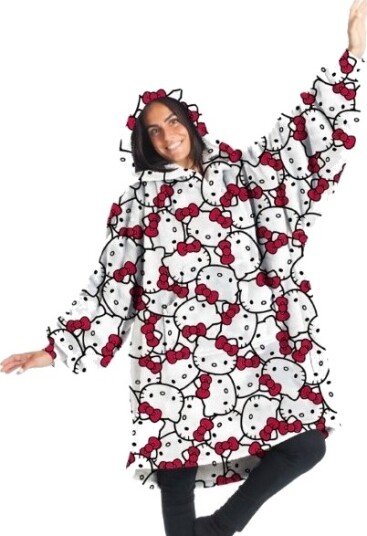 Kangurone Hello Kitty Hoodie Plaid