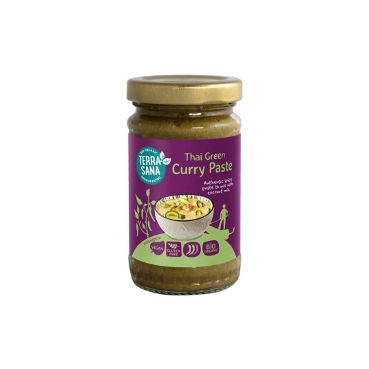 TerraSana thai green curry paste 120 g