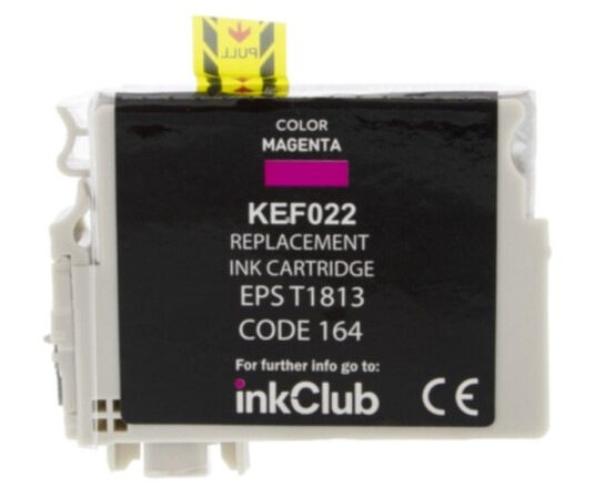 inkClub KEF022 Blekkpatron, erstatter Epson 18XL, magenta, 405 sider