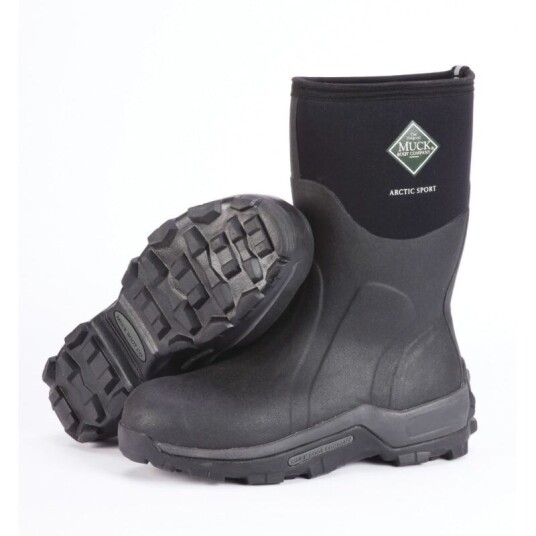 Muck Boot Men's Arctic Sport Mid US 9/EU 42 Black