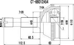 PROCARO 77-CT-100 Drivledd