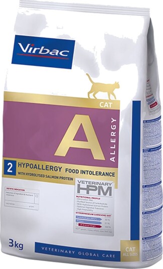 Virbac Tørrfôr Veterinær Hpm Allergi A2 3 kg Virbac Tørrfôr Veterinær Hpm Allergi A2 3 kg