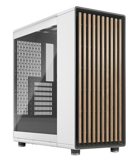Fractal Design North Midi Tower Kabinett Glass Chalk White ATX Fractal Design North Midi Tower Kabinett Glass Chalk White ATX