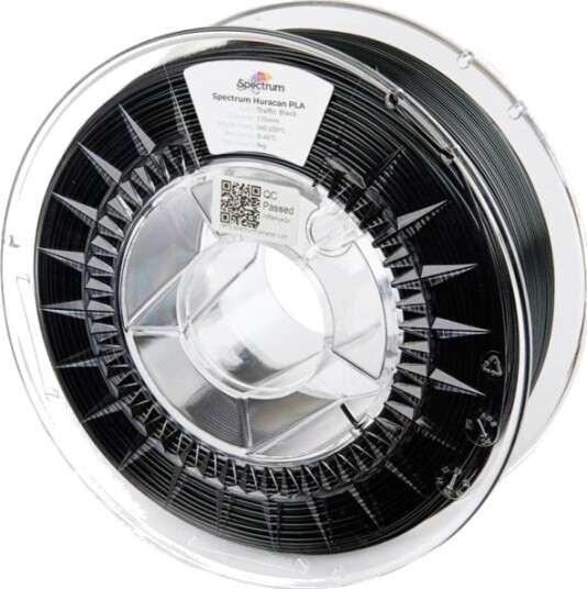 Spectrum Huracan PLA High Speed Filament 1.75 mm 1000 g Traffic Black 80930