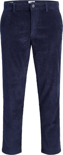 Jack & Jones Jpstollie Corduroy Chino   NAVY BLAZER   34 x 32