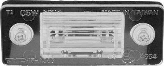 DIEDERICHS 7806094 Nummerskiltlys