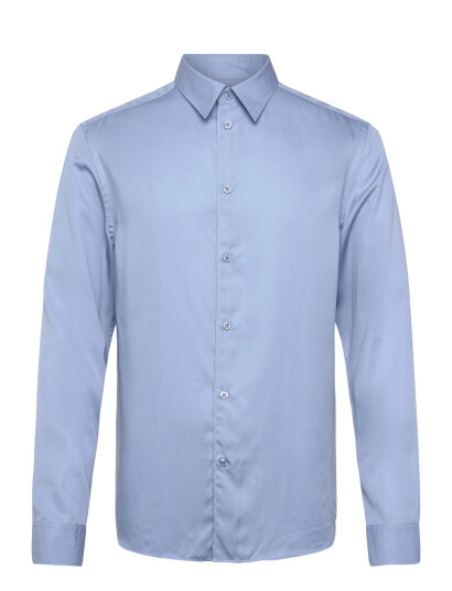 J. Lindeberg Slim Ls Comfort Tencel Shirt Blue XXL J. Lindeberg Slim Ls Comfort Tencel Shirt Blue XXL