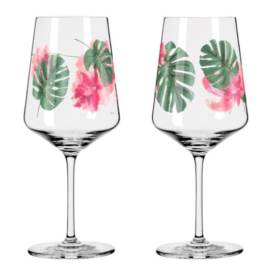 Ritzenhoff - Sommersonett vinglass 2 stk Monstera 1854172-01-0