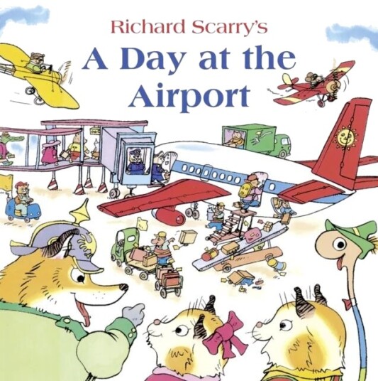 A Day At The Airport Av Richard Scarry