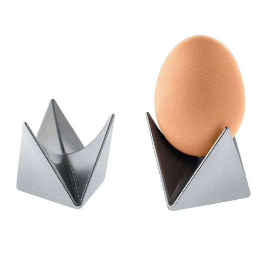 Alessi Roost eggeglass aluminium Alessi Roost eggeglass aluminium