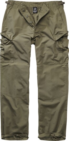 Brandit Cargo-bukser - BDU Ripstop Trouser - S til 5XL - Herrer - olivengrønn