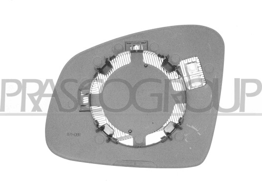 Speilglass, ytterspeil PRASCO ME3087523