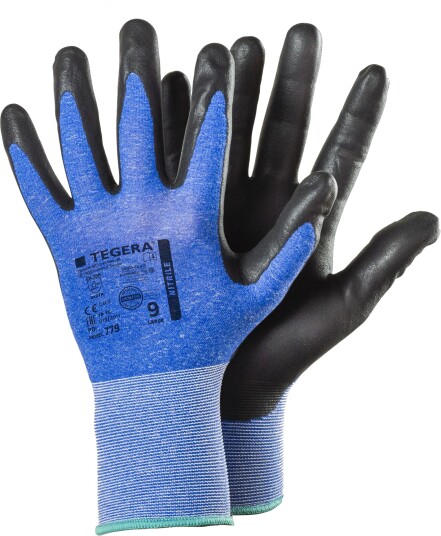 Tegera 779 Monteringshanske nitril nylon 10 Klær