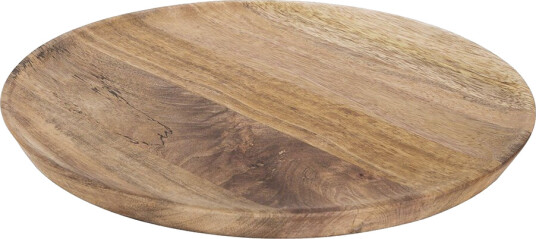 Stiernholm  Trevare dekketallerken 32 cm mangotre brun