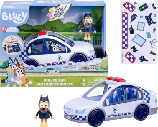 Bluey Lekesett Politibil