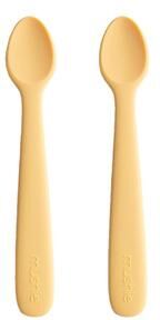 Mushie Silicone Spoons Pale Daffodil   2 stk.