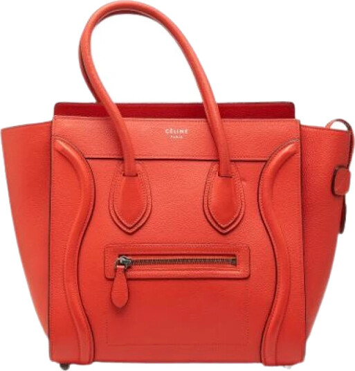 Celine Vintage Dame Oransje
