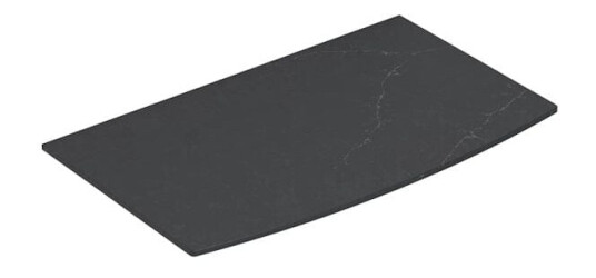 Dansani You Silestone Benkeplate Charcoal Soapstone / 80cm DA-B22-15