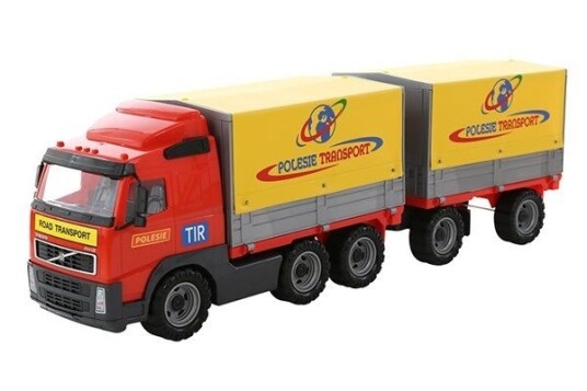 Volvo Lastbil Framvagn med Släp 775x190x250mm Volvo Lastbil Framvagn med Släp 775x190x250mm